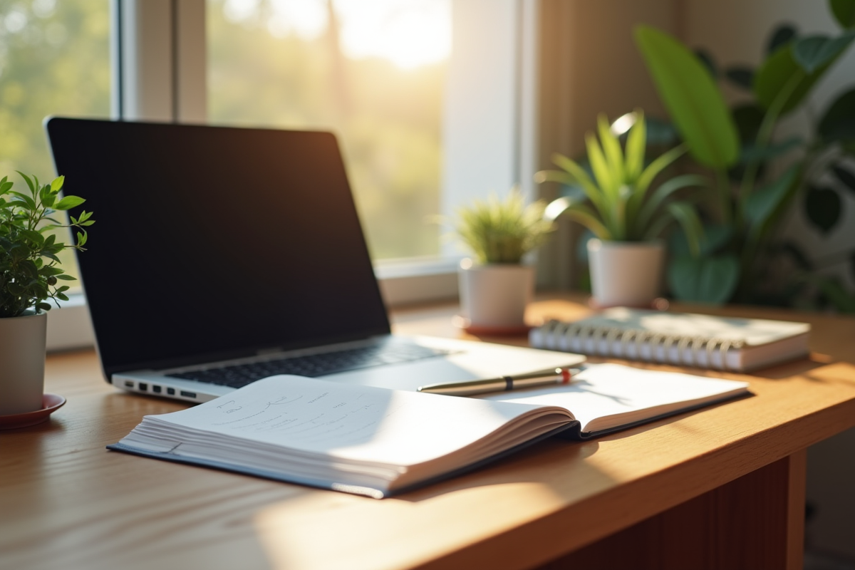 bureau organisé